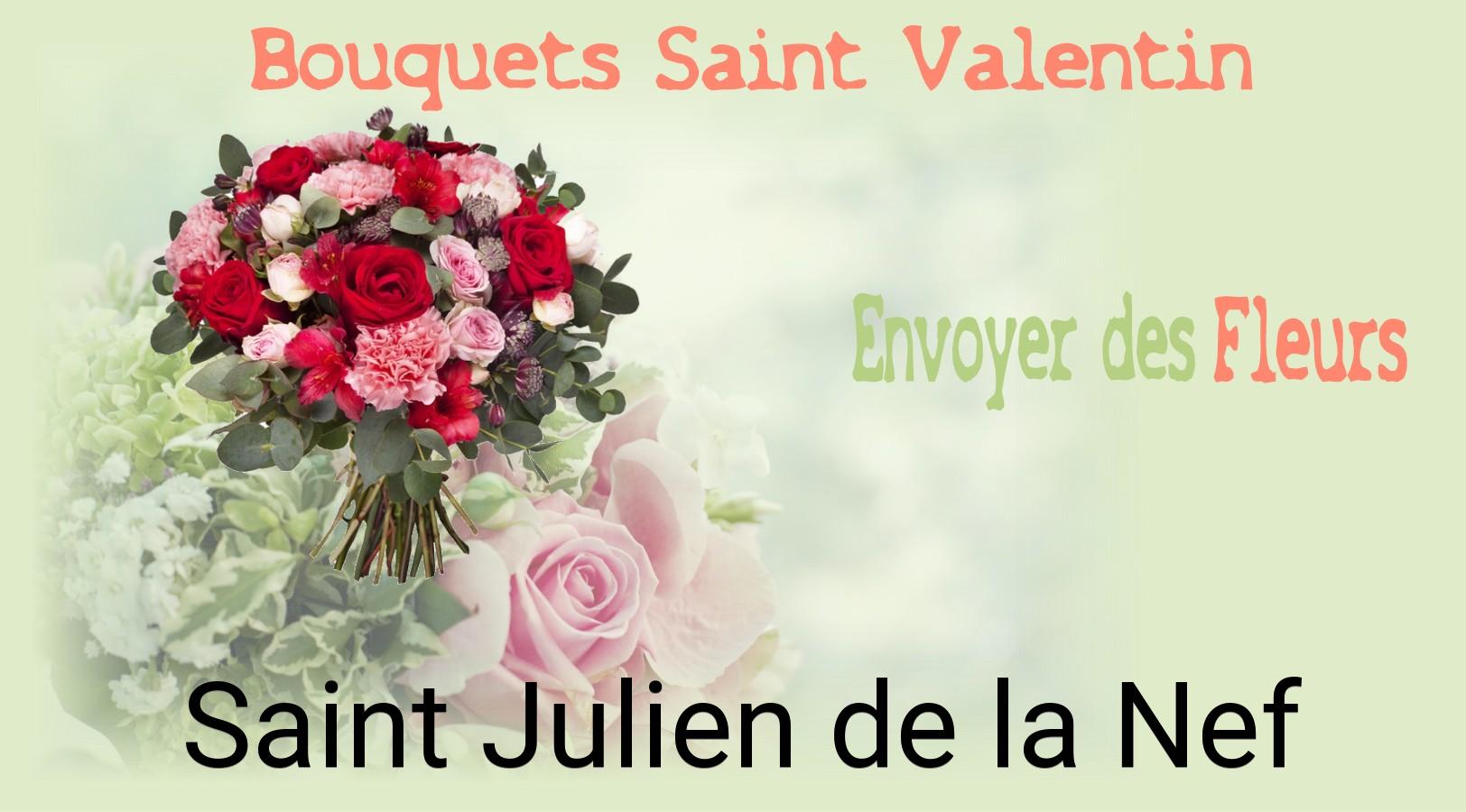 Roses de Saint-Valentin livrées à Saint-Julien-de-la-Nef